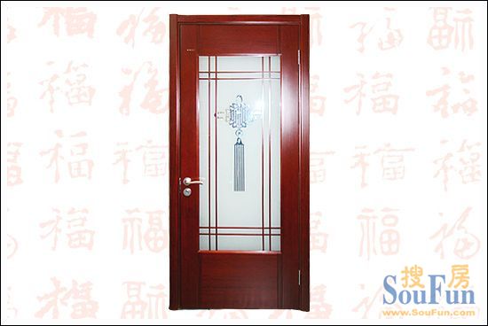 万家园SM-84红胡桃原木门其他产品展示