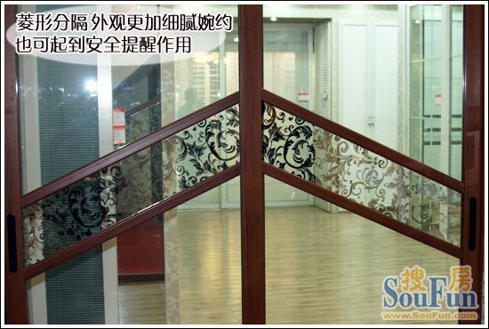 拉迷127边框玻璃隔断门-4