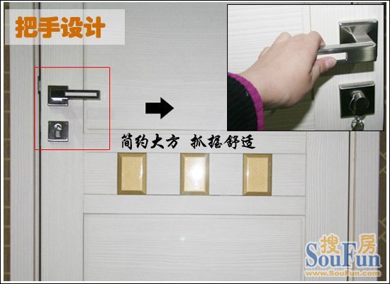 华鹤米兰纳木门五金件