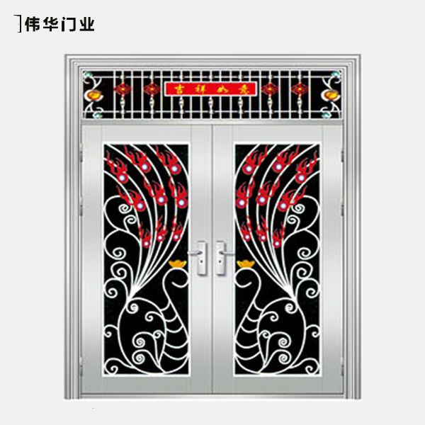 门业图片-不锈钢门CF1011CF1011(精品花）图片