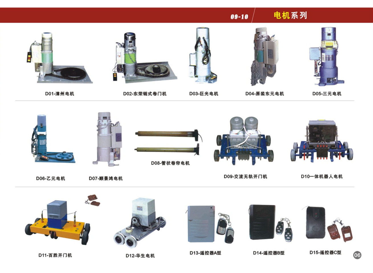 门业图片-电机电机非标图片