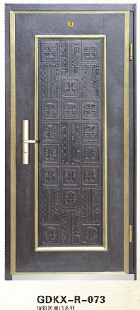 门业图片-铸铝防暴门铸铝防爆门GDKX-R-073图片