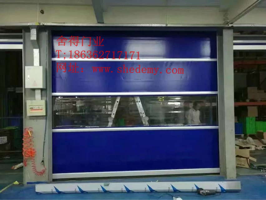 门业图片-	 卷帘门.电动门 、伸缩门、车库门、快速门、抗风门、水晶门.铝型材门.防火门.防爆门.舍得门业舍得门业.苏州卷帘门.苏快速门shedemy图片