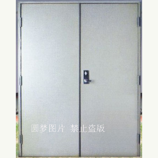 门业图片-工业平移门钢质门樘图片
