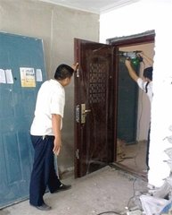 门业图片-卷帘门天津河东区祺旺安装品牌防盗门5284图片