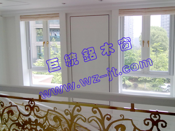 门业图片-铝包木门窗铝包木门窗可定做图片