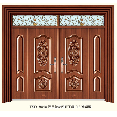 门业图片-豪华甲级别墅大门TSD-8010TSD-8010图片