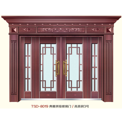 门业图片-拼接工艺大门系列TSD-8019TSD-8019图片