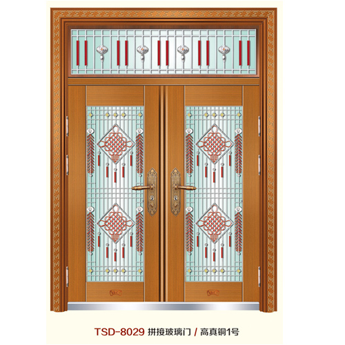 门业图片-拼接工艺大门系列TSD-8029TSD-8029图片