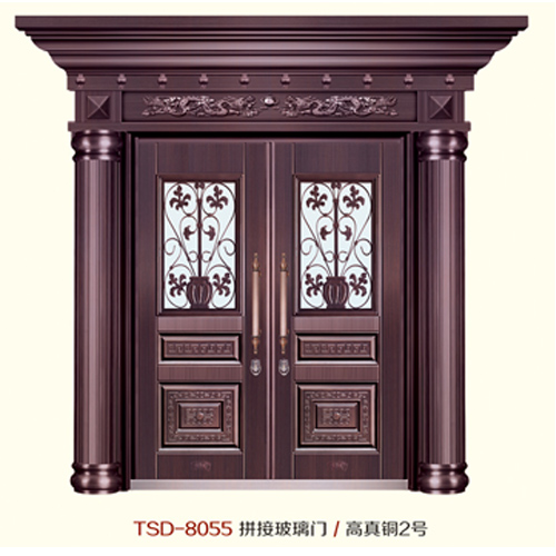 门业图片-拼接工艺大门系列TSD-8055TSD-8055图片