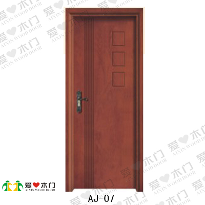 门业图片-原木门系列爱心木门，实木门，原木门批发Q05图片