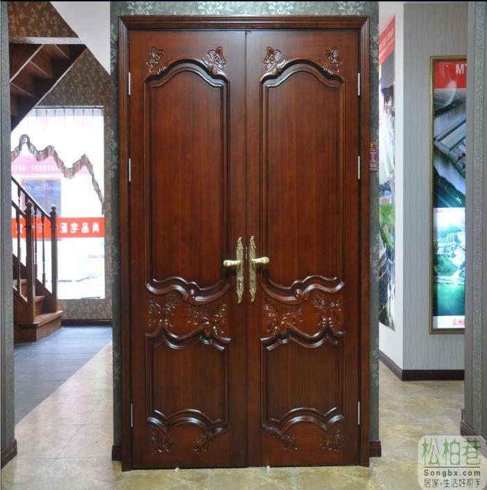 门业图片-原木门供应复合门---图片