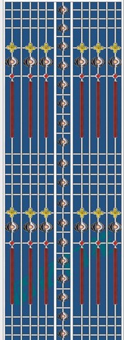 门业图片-┏佰亿三类花BY-C-106BY-C-106图片