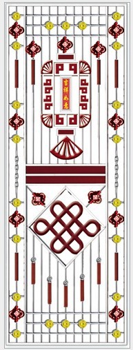 门业图片-┏佰亿五类花BY-C-239BY-C-239图片