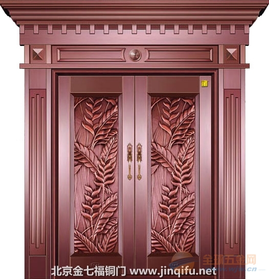 门业图片-铜门石家庄铜门 石家庄铜门价格 石家庄铜门厂家 石家庄别墅铜门 石家庄仿铜门金七福铜门8图片