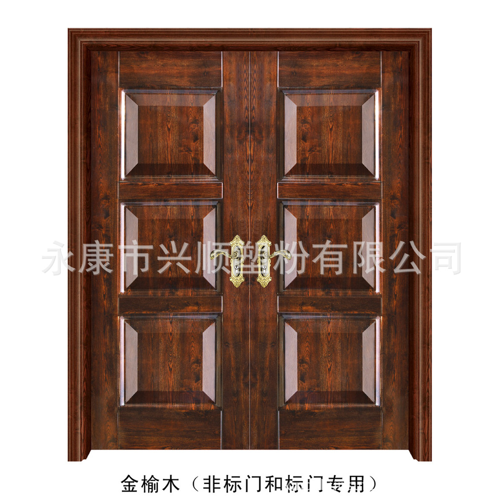 门业图片-白象木非标门新颜色—塑粉—金榆木金榆木图片