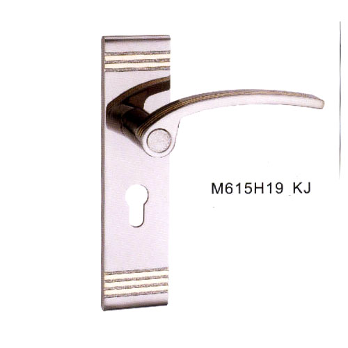 门业图片-锌合金门锁M615H19 KP执手锁M615H19 KP执手锁图片
