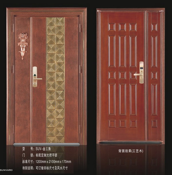 门业图片-铸铝防爆门上海防爆安全门1200*2300*170图片