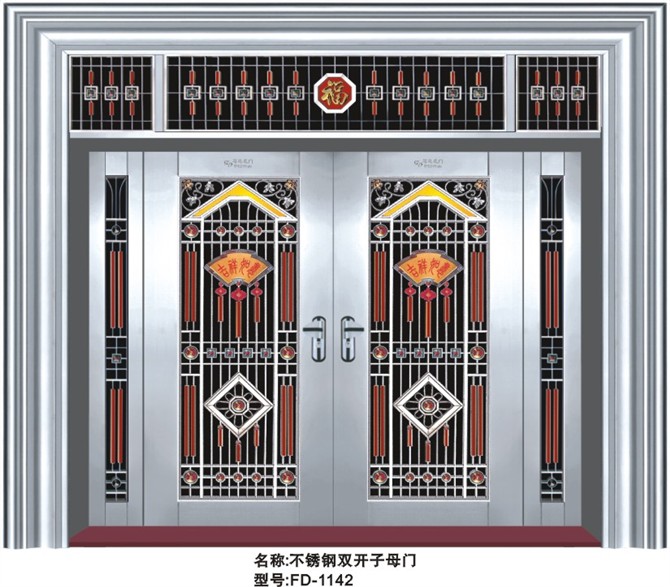 门业图片-不锈钢大门新款不锈钢大门201578图片