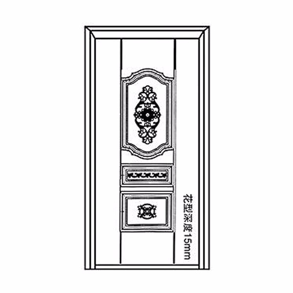 门业图片-精致系列精致系列门面JY-7050图片