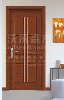 门业图片-烤漆门代理“沃尔森”实木复合门拼装门工艺门5.1特价活动定制图片