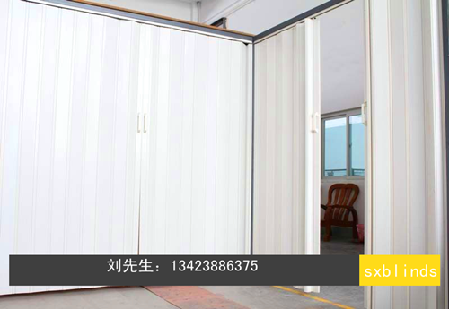 门业图片-pvc折叠门深圳折叠门，pvc折叠门，车间折叠门可选图片