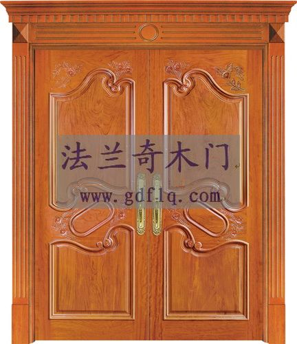 门业图片-实木门实木门厂|实木门厂家|实木门生产厂家|法兰奇木门2100*900图片