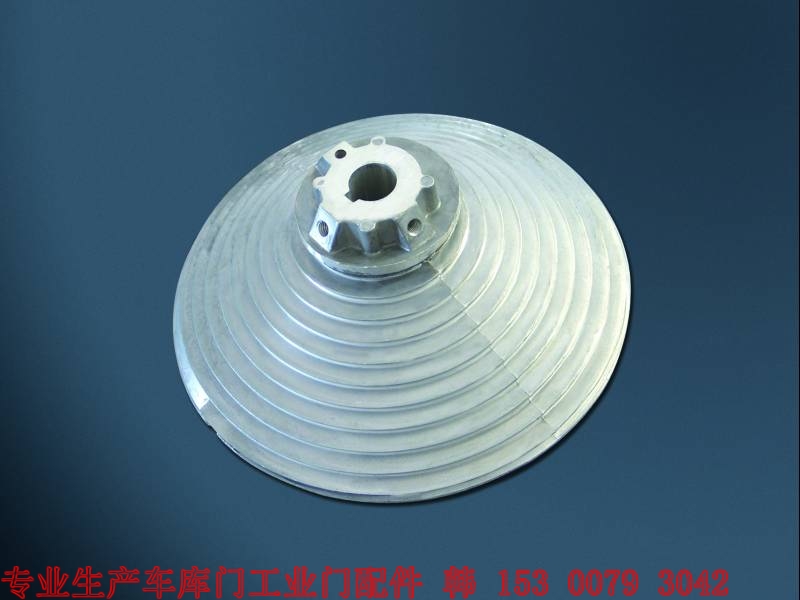 门业图片-工业门塔轮半塔轮工业门配件18尺塔轮绞盘18H图片