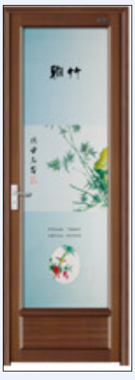 门业图片-卫浴门卫浴门KLG-44图片