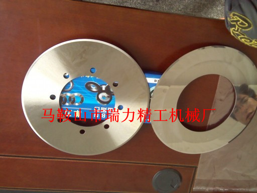 门业图片-机械剪板机配件锋钢单刀片纸箱薄刀片分切机圆刀片流水线机械刀片260图片