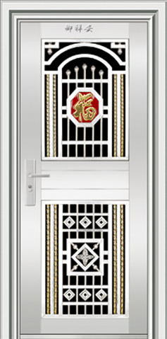 门业图片-不锈钢单门 YXA-6009(六类花)YXA-6009(六类花)图片