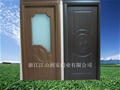 门业图片-买门就买江山润安现代浮雕门欧式门强化门2100*1200*40mm图片
