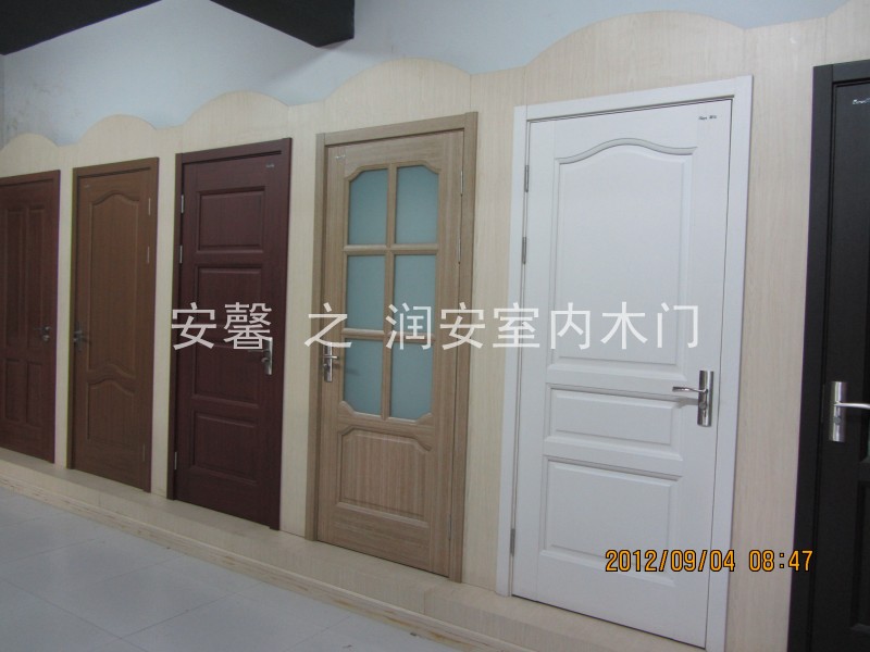 门业图片-强化木门江山润安强化免漆套装门引领专业木门2100*1200*40mm图片