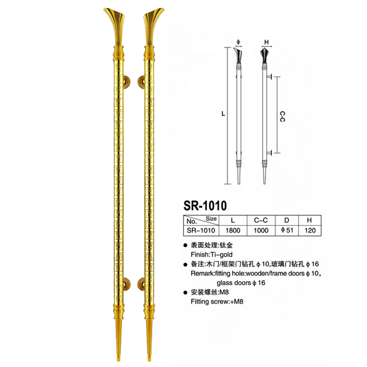 门业图片-豪华拉手SR-1010SR-1010图片