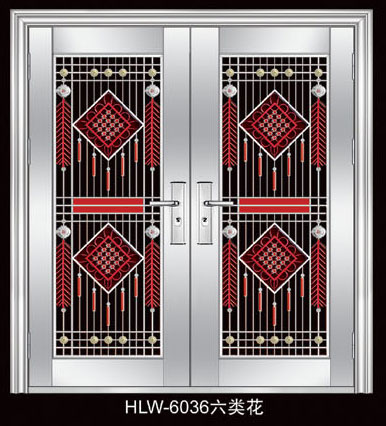 门业图片-不锈钢门精品不锈钢门HLW－6036图片