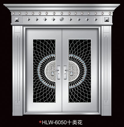 门业图片-不锈钢门精品不锈钢门HLW-6050图片