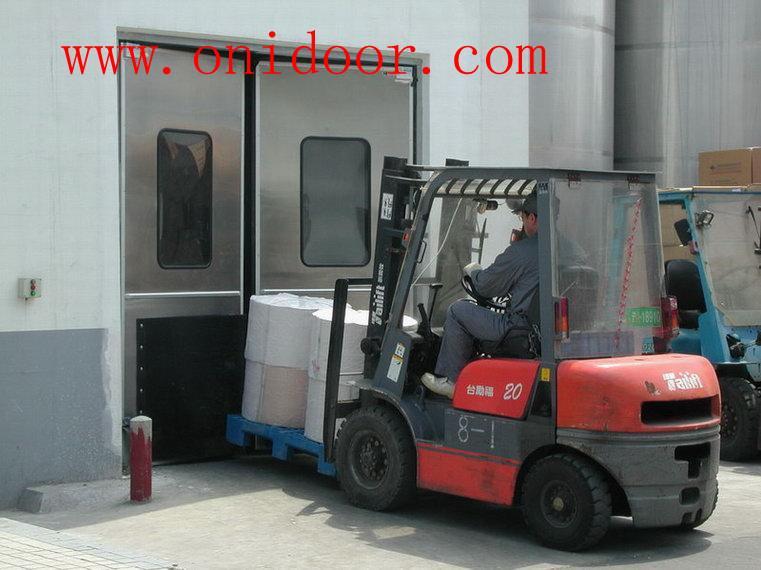 门业图片-防撞门超市专用防撞自由门TD-M图片