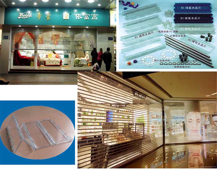 门业图片-卷帘门海淀区安装电动卷帘门 安装水晶卷帘门12图片