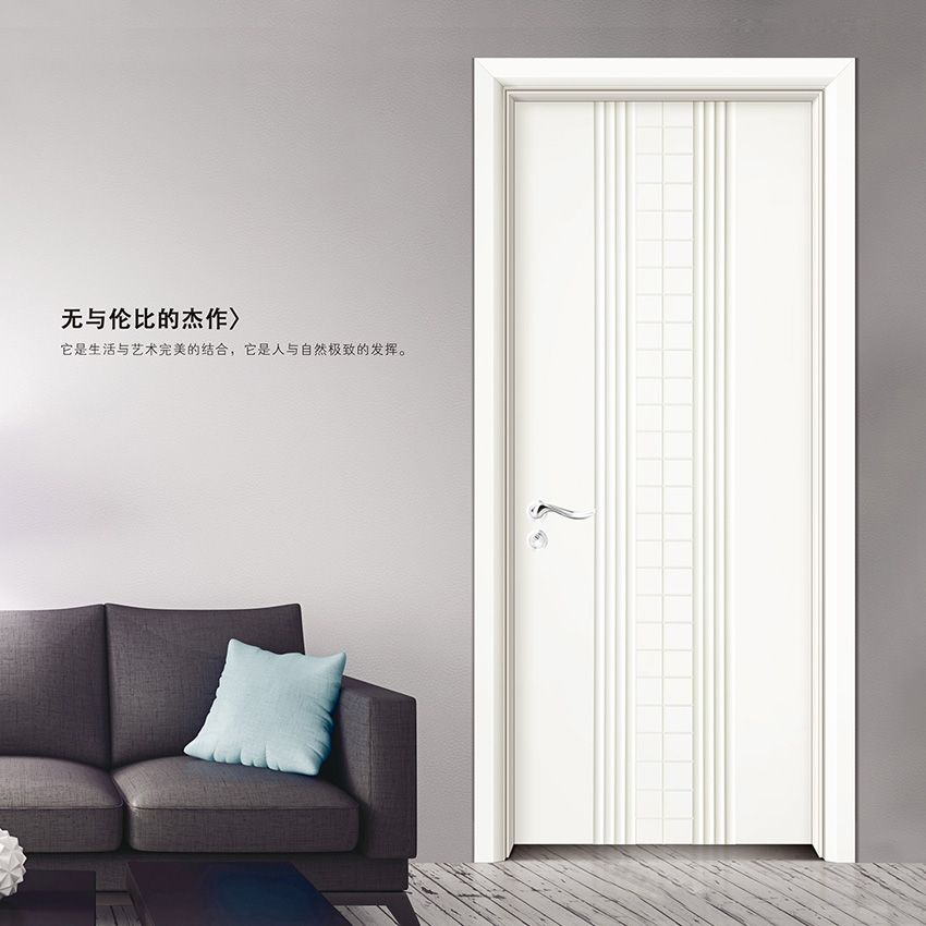 门业图片-烤漆木门系列JNL-6509烤漆木门系列图片