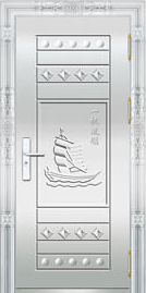 门业图片-不锈钢门不锈钢门JFX-8003图片