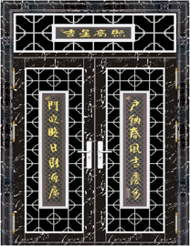 门业图片-不锈钢门不锈钢门JFX-8026图片