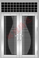 门业图片-不锈钢门系列HHTD-8128图片
