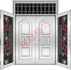 门业图片-不锈钢门系列不锈钢门系列HHTD-8137图片