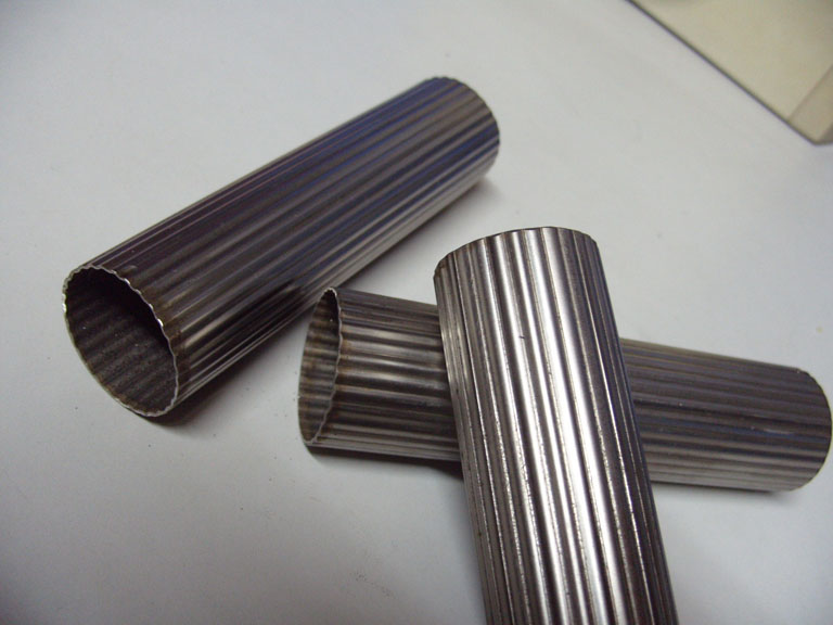 门业图片-不锈钢管材304不锈钢直纹管63*30纹*1.0MM-玻璃门拉手管齐全图片