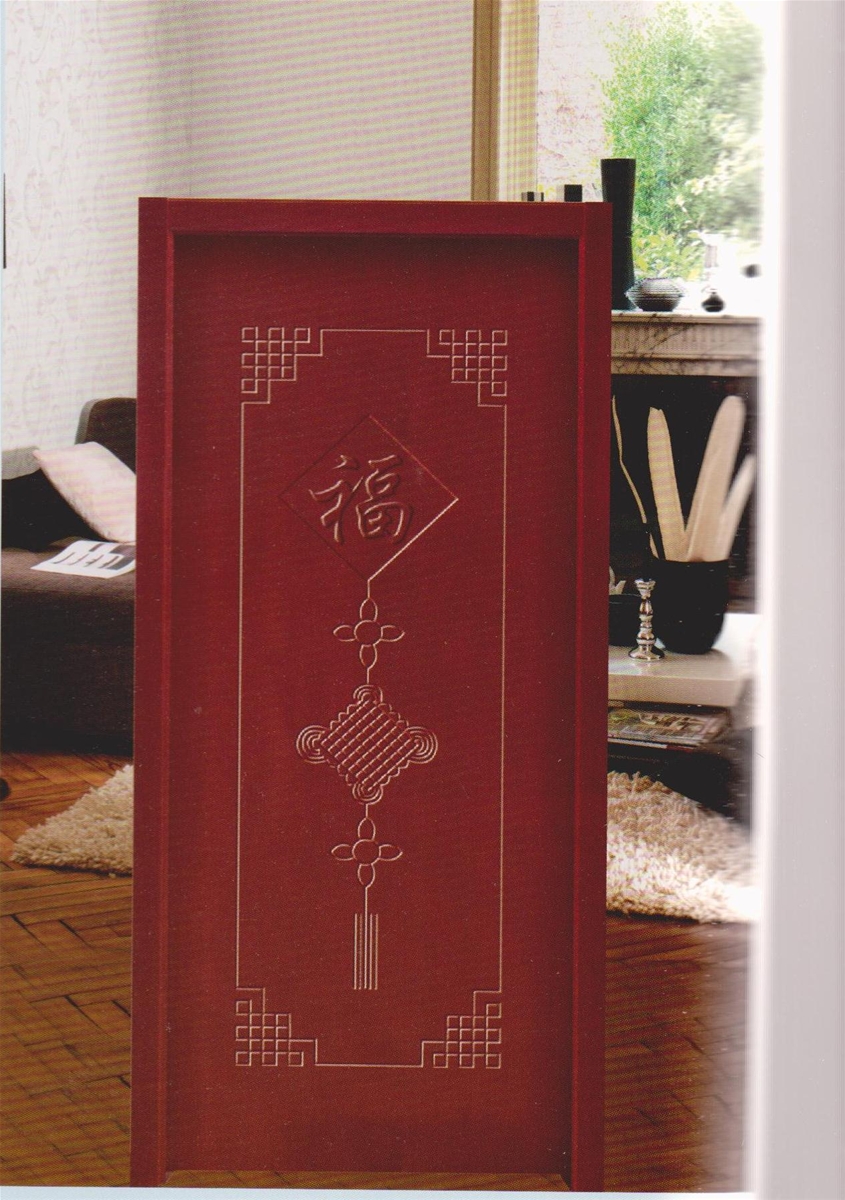 门业图片-红星木门幸福套装门2010*87*38图片