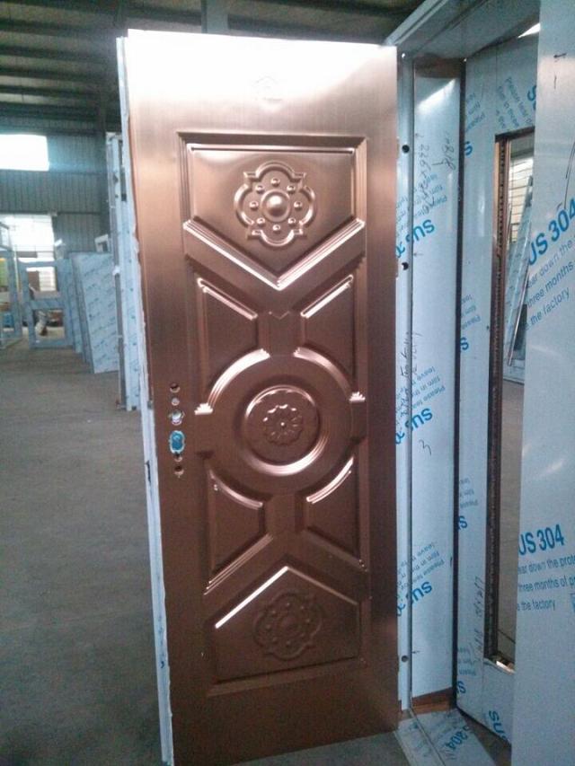 门业图片-304本色不锈钢门浙江福满屋门业厂家特价供应不锈钢门  彩色不锈钢门304不锈钢门图片