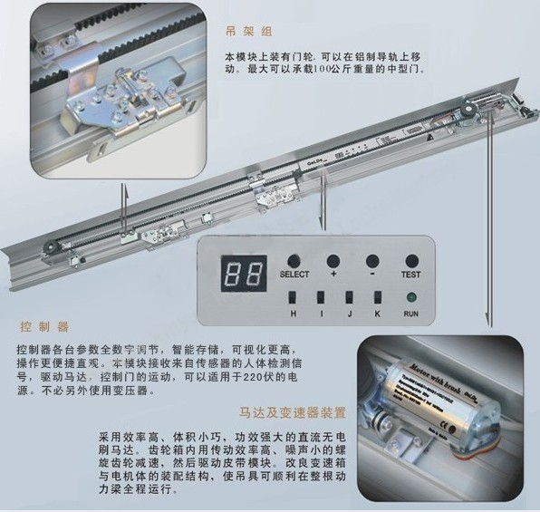 门业图片-旋转门平移门机组平移门机组图片
