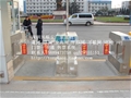门业图片-桥式摆闸通道刷IC卡人行/车行通道兴顺安供应XSA图片