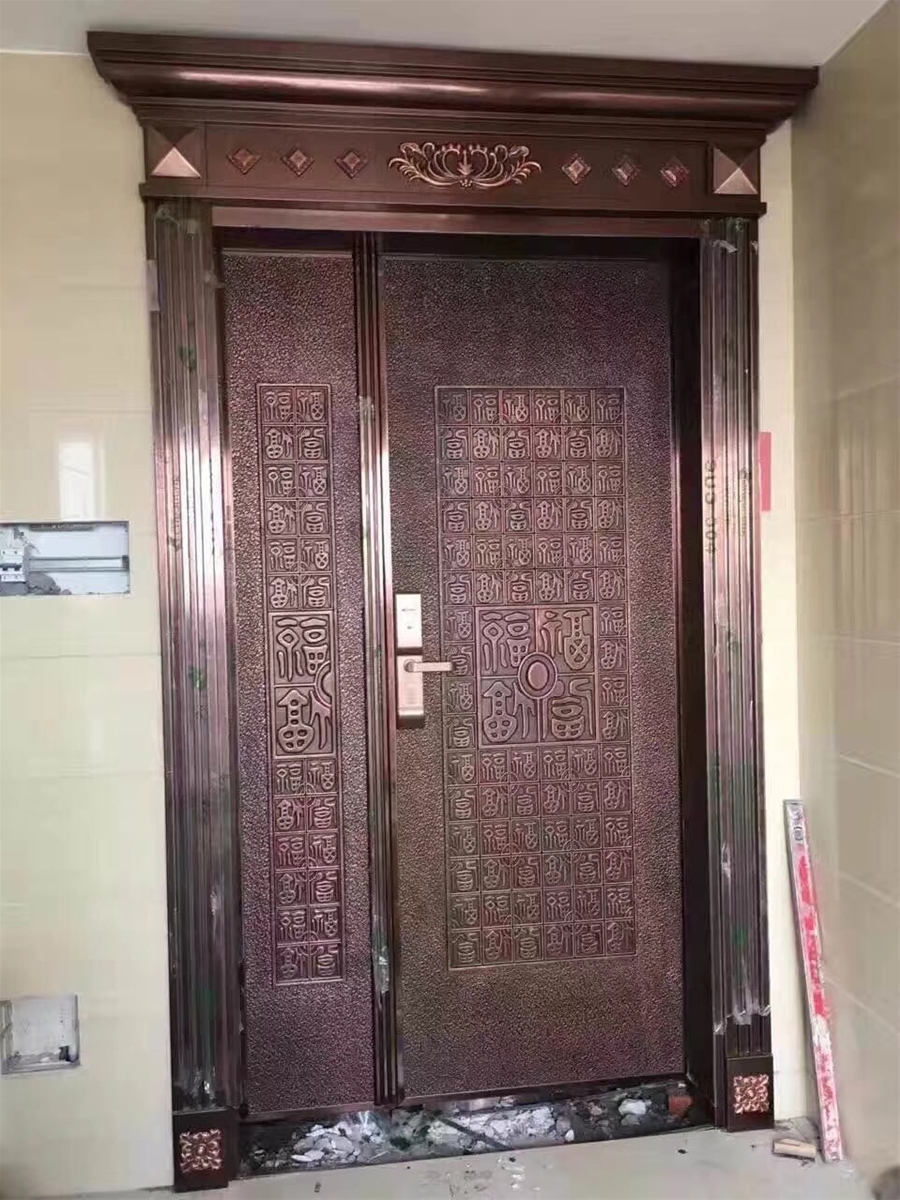 门业图片-推拉门铝艺大门选购JH122图片