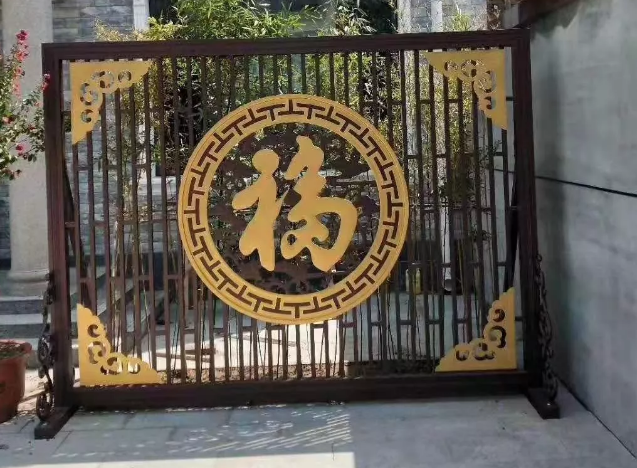 门业图片-推拉门佛山手工铸铝大门专业制作JH528图片